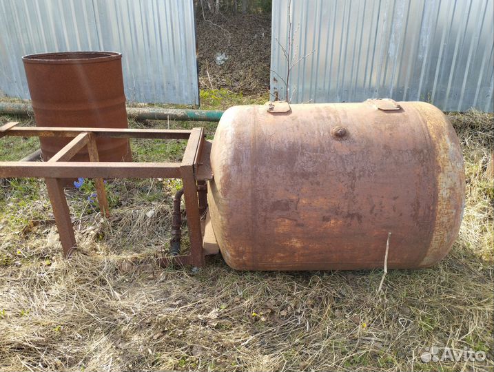 Стальная бочка