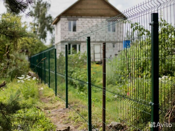 3Д сетка гиттер для забора