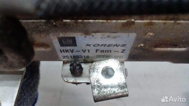 Охладитель отработанных газов Opel Antara, 2013