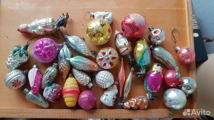 Елочные игрушки СССР