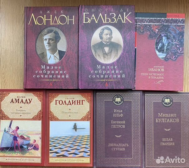 Книги зарубежная и отечественная классика