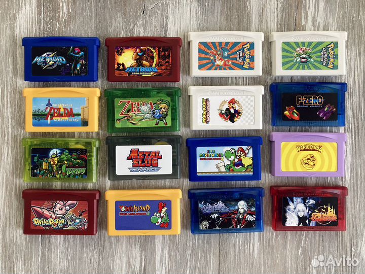 Игры для Game Boy Advance (GBA)