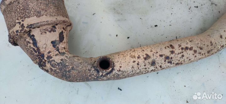 Приемная труба глушителя джили мк