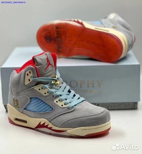 Кроссовки Trophy Room x Air Jordan 5 (Арт.86694)