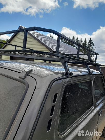 Экспедиционный багажник на ниву