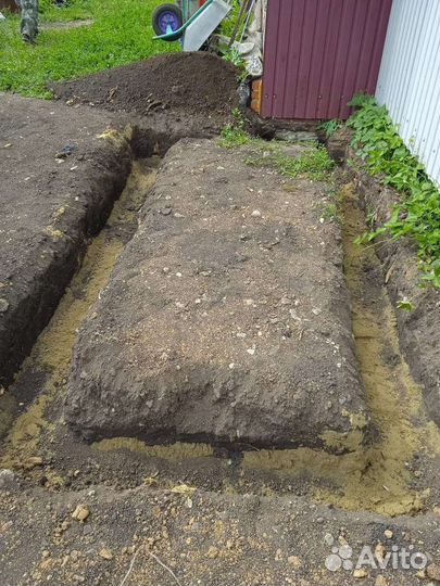 Копка траншеи