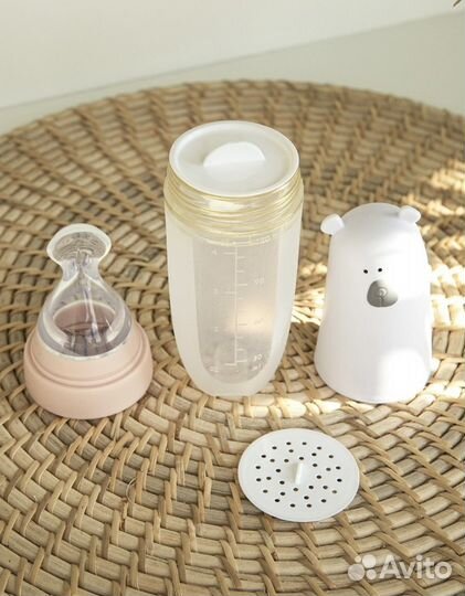 Бутылочка с ложкой для кормления, ложка дозатор