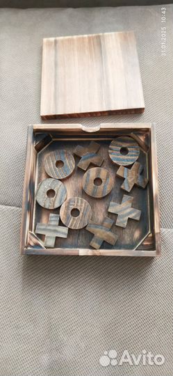 Крестики нолики деревянные