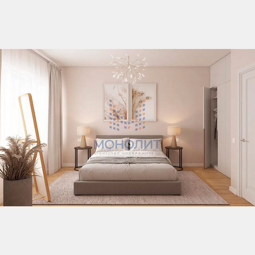 3-к. квартира, 53,4 м², 8/9 эт.