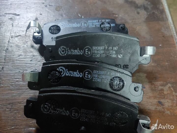 Колодки задние brembo mazda CX-5 P49047