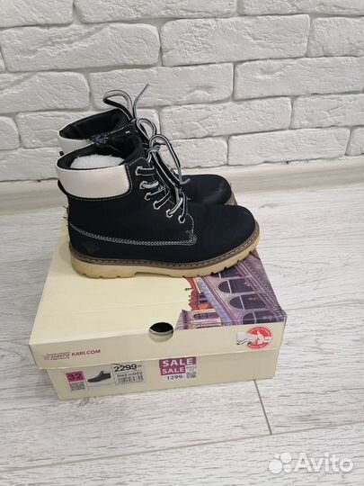 Ботинки для девочки, размер 32