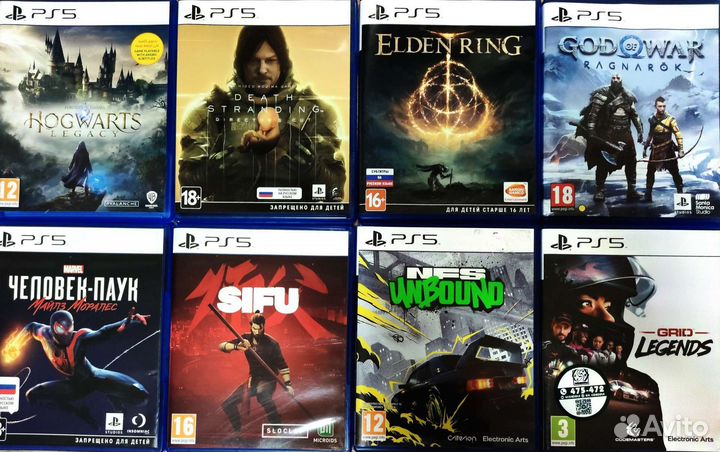 Игры на ps4, ps5