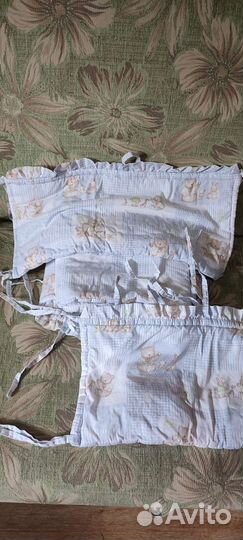 Бортики в детскую кроватку