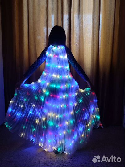 Крылья светодиодные детские