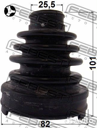 Пыльник шрус внутренний комплект 82x101x25.5