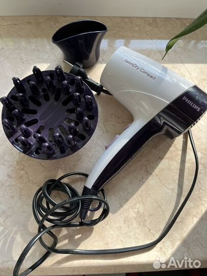 Фен philips дорожный
