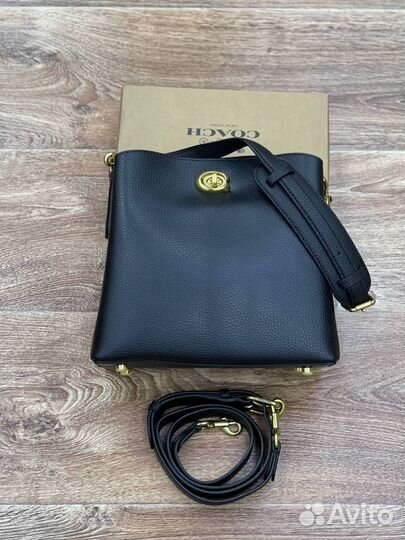 Сумка женская coach willow bucket bag