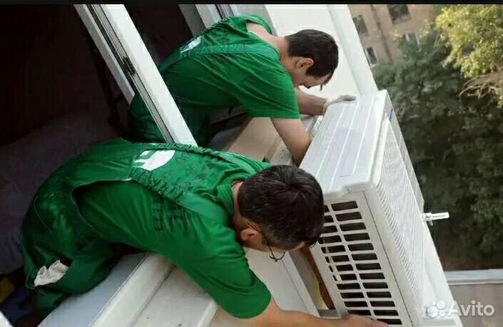 Установка сплит-систем, кондиционеров, ремонт