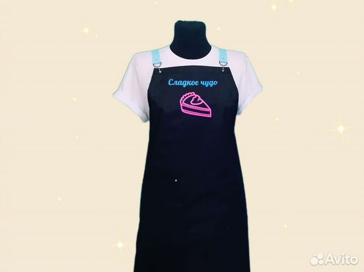 Фартук для кафе с логотипом