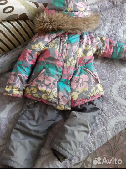 Зимний костюм для девочки