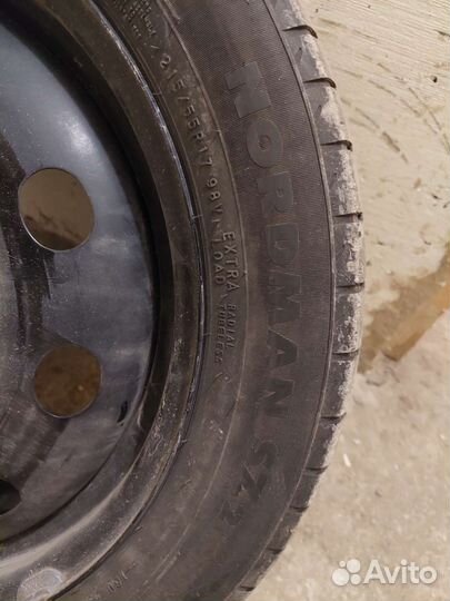 Диск штампованный с резиной Nokian nordman SZ2