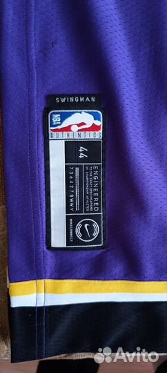 Баскетбольная майка nike Lakers ball