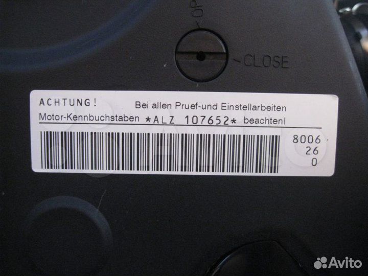 Двигатель ALZ Audi A4 B6 B7 1.6 бензин