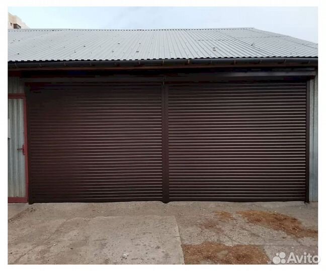Ворота алютех роллетные