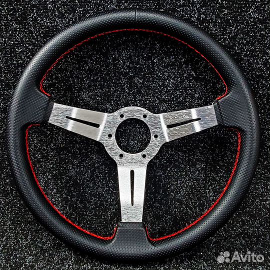 Руль Nardi style - с выносом Lite - 350мм (перфори