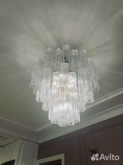 Люстра Crystal Lux rose SP15 brass