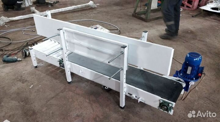 Ленточный конвейер для соли, керамзита, стружки