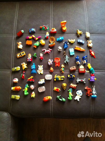 Игрушки из киндер сюрприза 90г