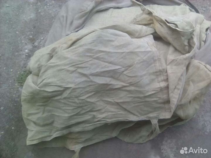 Полог брезентовый бу