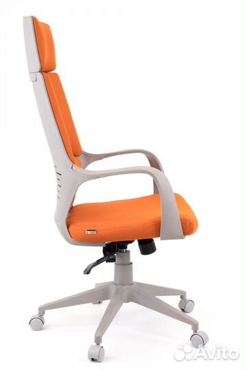Кресло Everprof Trio Grey TM Ткань Оранжевый