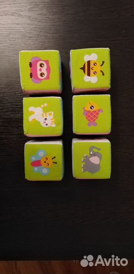 Мягкие кубики