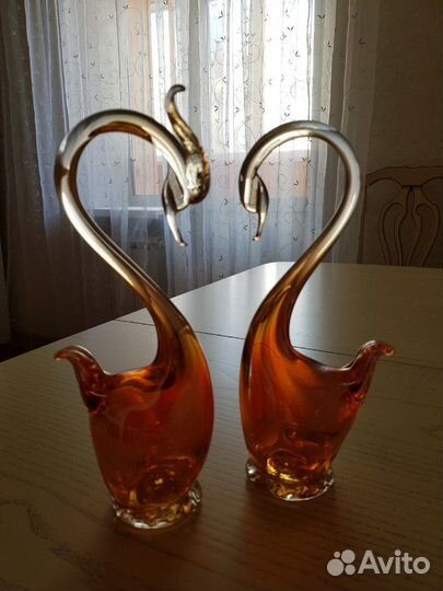 Лебеди хрустальные