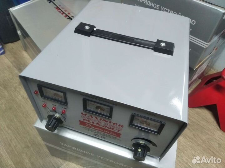 Новое зарядное устройство акб авто 6/12/24