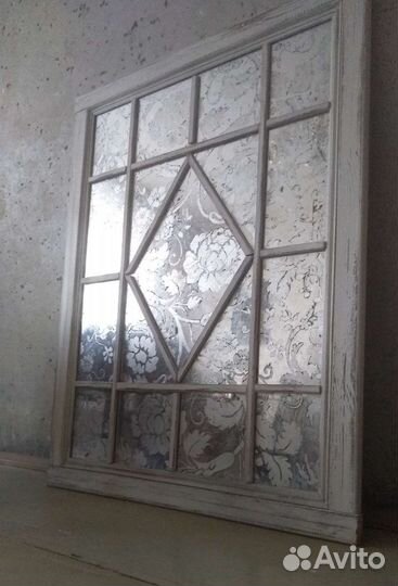 Зеркало фальш окно. Зеркало