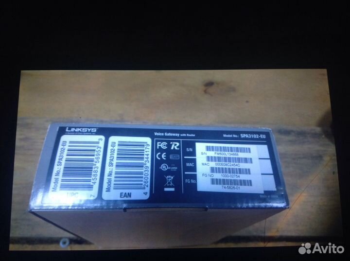 Адаптер для VoIP-телефонии Linksys SPA3102