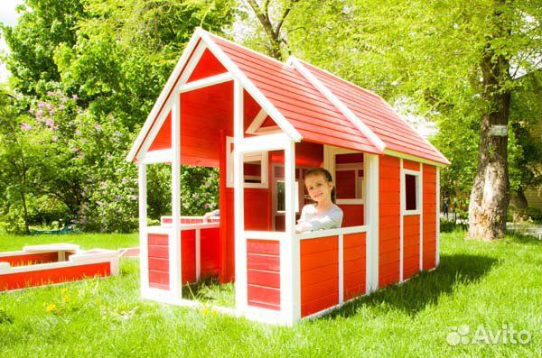 Детский игровой домик уличный