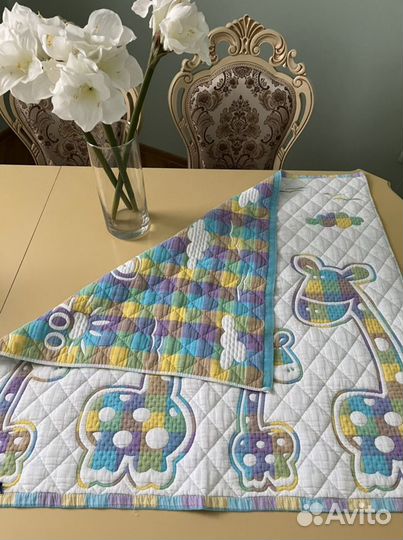 Детское одеяло в кроватку