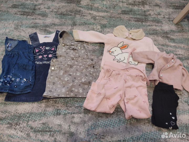 Вещи для девочки пакетом