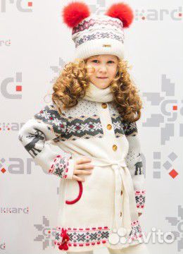 Шапка зимняя Gakkard для девочки р.50 новая