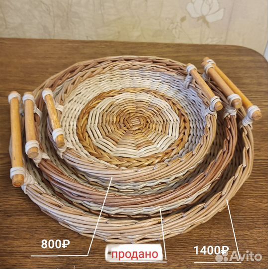 Комплект пасхальных подносов