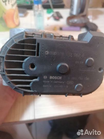 Электронная дроссельная заслонка audi