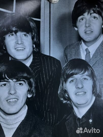 Плакат, постер The Beatles 93x62 см