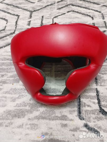 Боксерский шлем с бампером