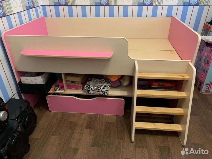 Детская кровать+матрас