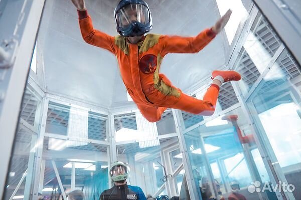 Полёты в аэротрубе