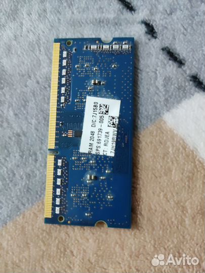 Sodimm ddr3l 2gb Hynix